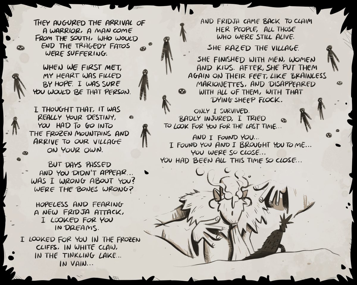 CursedLute's tweet photo. 🇬🇧 Will the Bull. Page 34.
#comics #webcomics #webcomic #cartoons #comic #humor #humour #comicartist #dnd #rpg #adventure #barbarian https://t.co/0tVhkupx2v