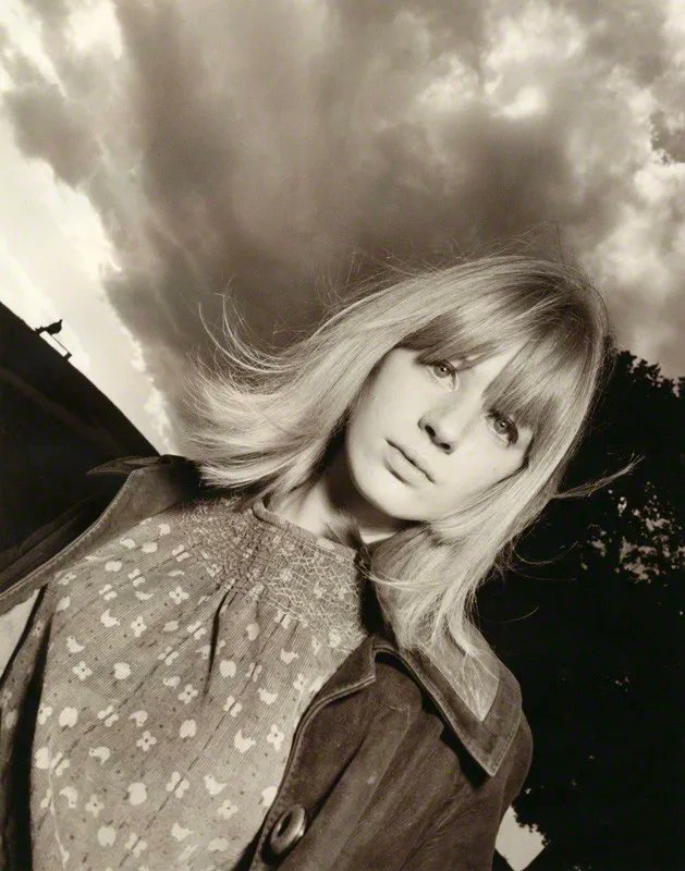 A very happy birthday to Marianne Faithfull. Photograph by David Bailey, 1964. 