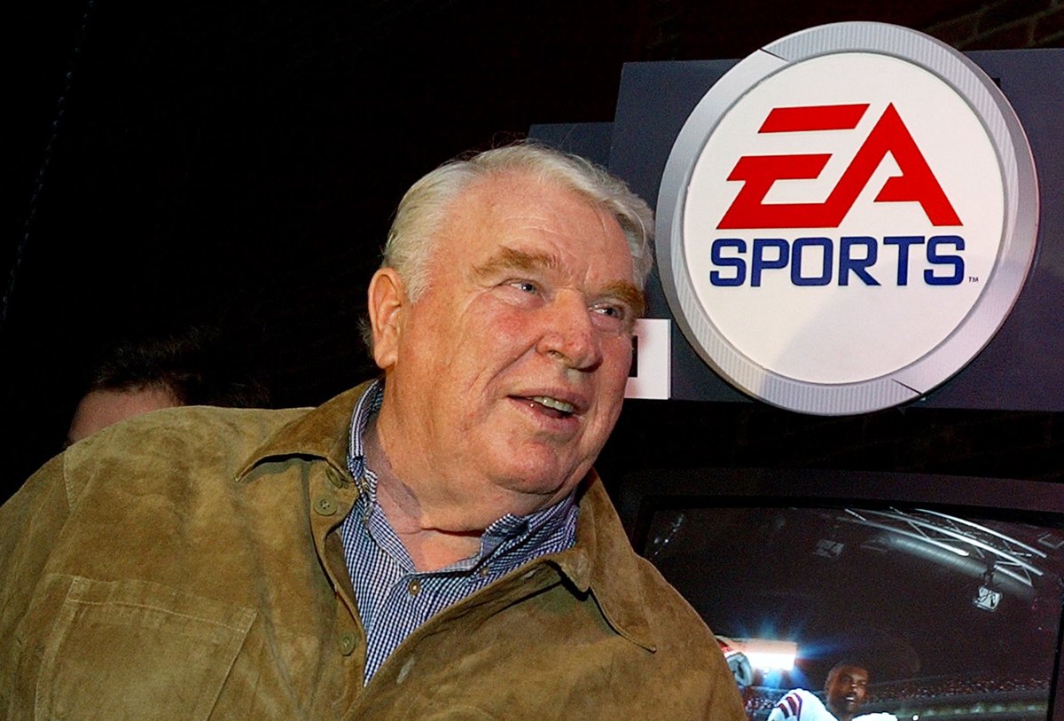 brgridiron's tweet photo. John Madden’s video game legacy:

▫️ Insisted on a REAL football game
▫️ Made sure it was 11 vs. 11
▫️ Wanted fans to learn the sport
▫️ Let EA Sports use an old playbook
▫️ Made millions as it became iconic

The reason so many people fell in love with football. https://t.co/yOocQgnJ0k