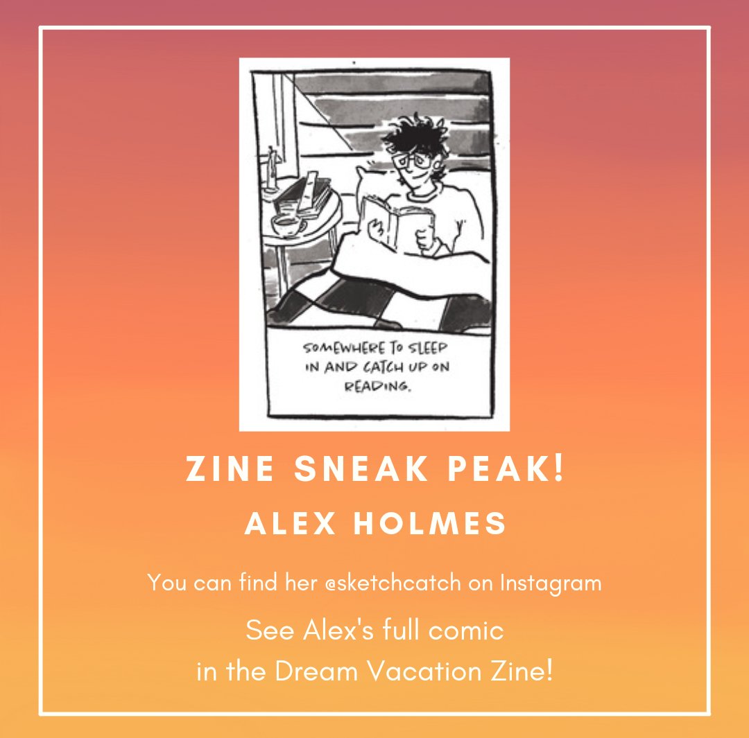 VacationZine's tweet photo. Another Zine Sneak Peek from Alex Holmes! https://t.co/3wm5uSf4oA