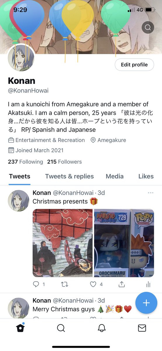 balloons got stuck in profile 🤣