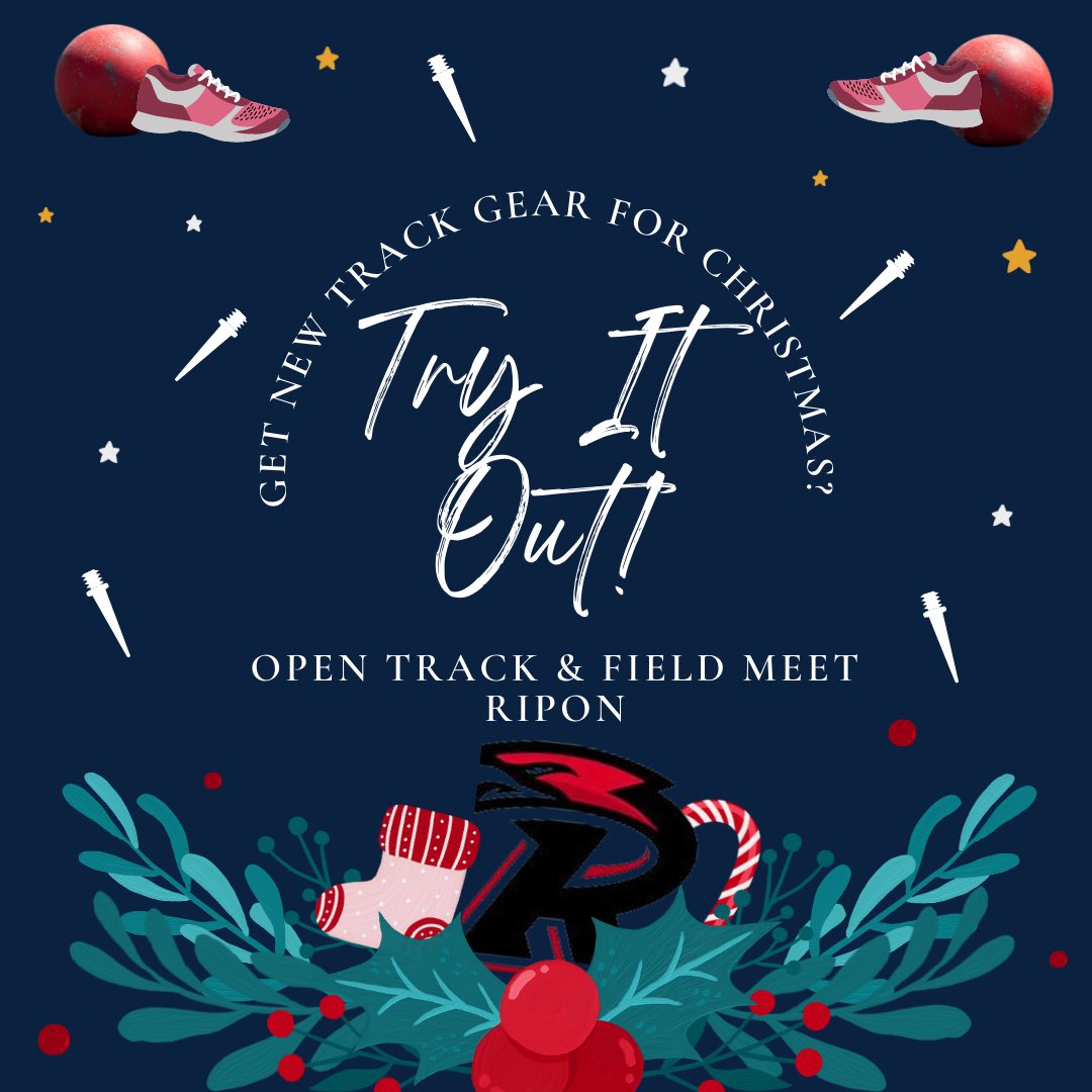 Try out that new gear at the Connext Winter State Series Meet!  January 9th at Ripon College.  High school, post-collegiate, &amp; middle school &amp;under divisions!  Register at:  athletic.net/TrackAndField/…