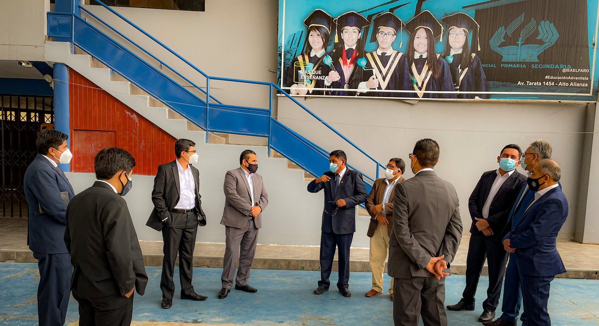 Con la presencia del Alcalde de Sama Inclán y la administración de la #UPSur y la #APC se realiza la visita a las instalaciones de la #IEA #ElFaro. Aquí se muestran los avances en la infraestructura para el periodo escolar 2022. <a href="/presidenciadsa/">Pr. Stanley Arco | Oficial</a> <a href="/EnzoChavez/">Enzo Chávez</a> <a href="/DanielVillarE/">Daniel Villar</a>