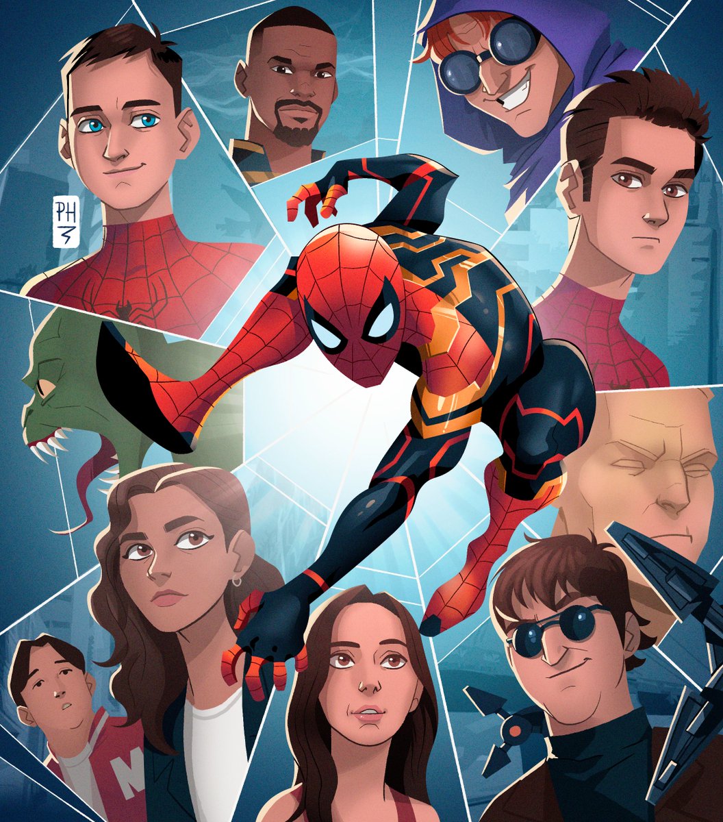 Spider Man No Way Home

Finalmente consegui concluir essa arte.