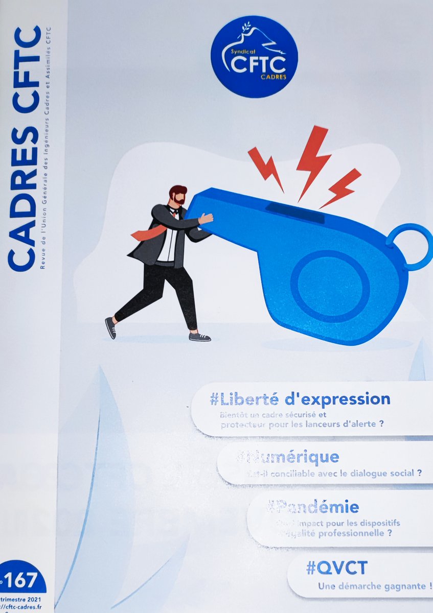 snecpjj's tweet photo. Un nouveau numéro du magazine Cadres CFTC est paru https://t.co/KIOufYHaUA