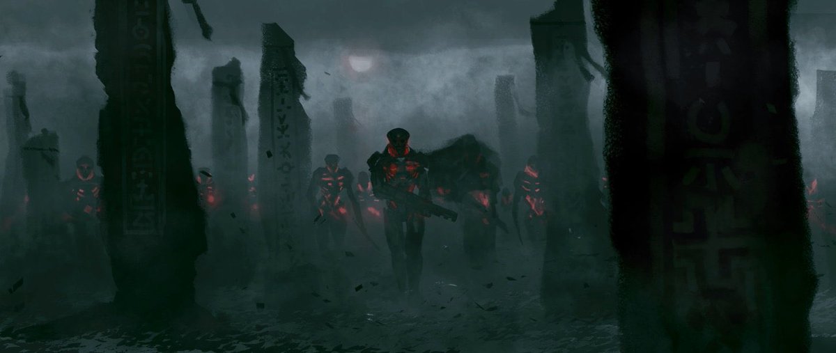 DiscussingFilm's tweet image. First look at concept art for Zack Snyder’s ‘REBEL MOON’.

(Source: vero.co/zacksnyder/kVZ…)