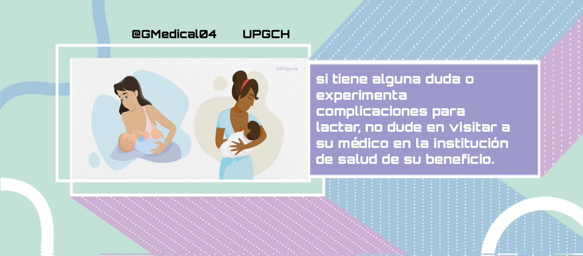 GMedical04's tweet photo. Las #madres pueden tener dudas respecto a su #lactancia o presentan #dificultades para lactar, por ello les sugerimos ir a su institución de salud de su #preferencia para #buscar una solución a sus #problemas. #Saben que su #Salud y la de su #bebé es primordial #LactanciaMaterna https://t.co/wo7TCC27Ii