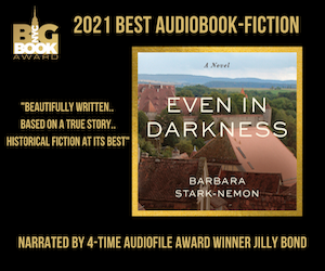 bstarknemon's tweet photo. Greet the New Year with a great deal on this #awardwinning #historicalfiction #audiobook. $2.99 at @ChirpBooks for the next month. #EvenInDarkness #LiteraryFiction https://t.co/pW8zQx7zi0 https://t.co/xYbbURRk00