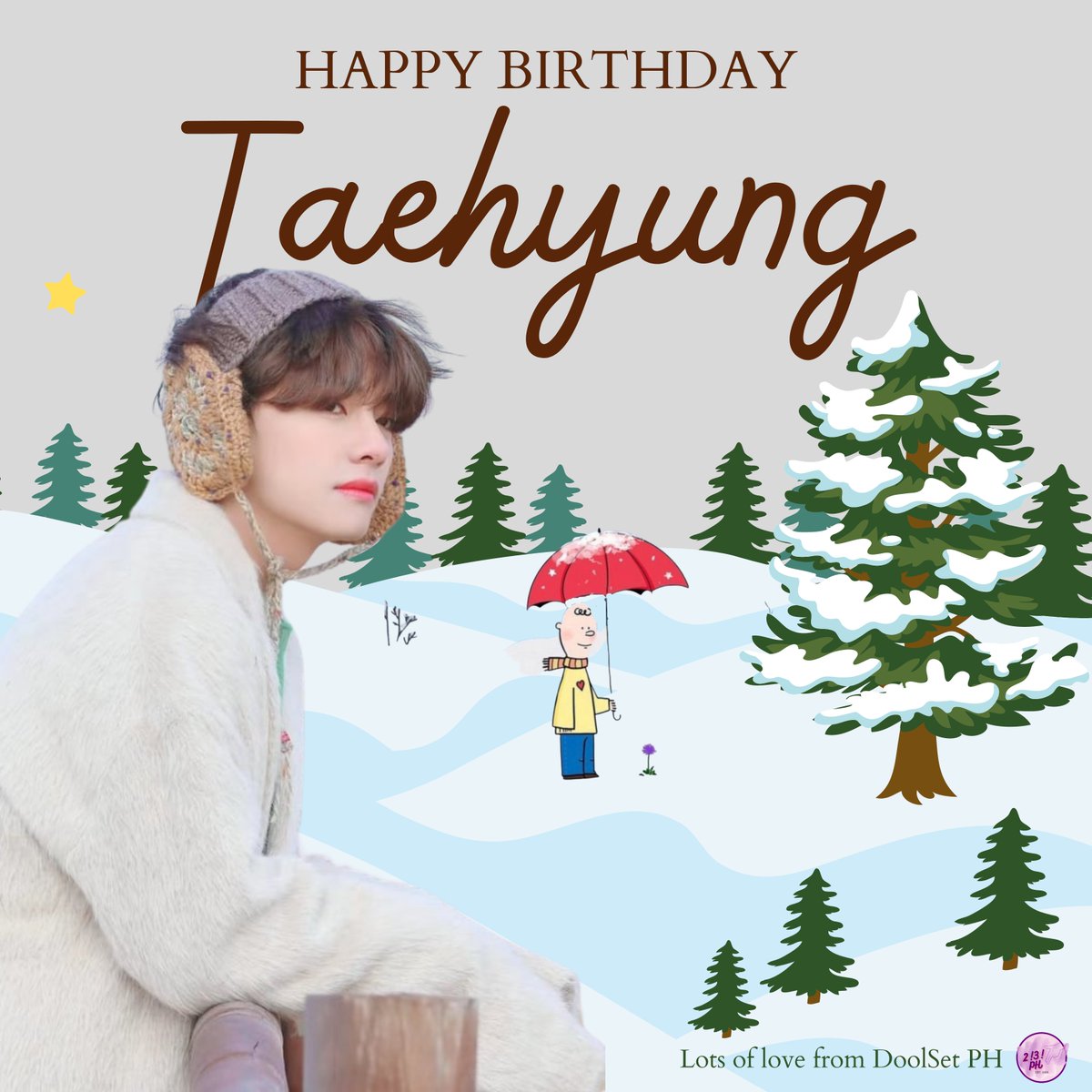 doolsetPH's tweet photo. Happy Taehyung Day! @BTS_twt
#DoolSetPHGA
In celebration of V's birthday, we are hosting a quick giveaway π
GA prizes:
- 7 winners of β±50 GCash
Ends tomorrow at 12:30 AM, PH Time
#HappyBirthdayTaehyung #HappyVDay https://t.co/IURgrDmVex