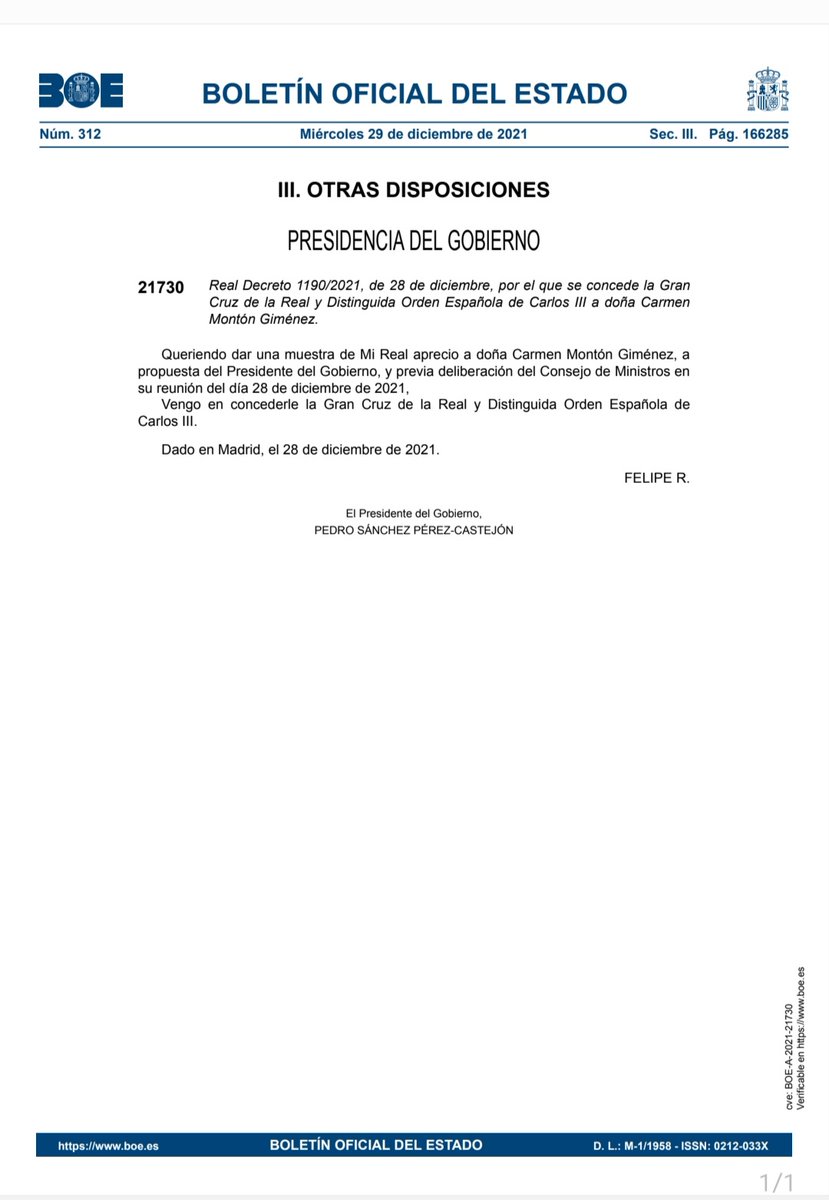 Carmen Montón tweet media