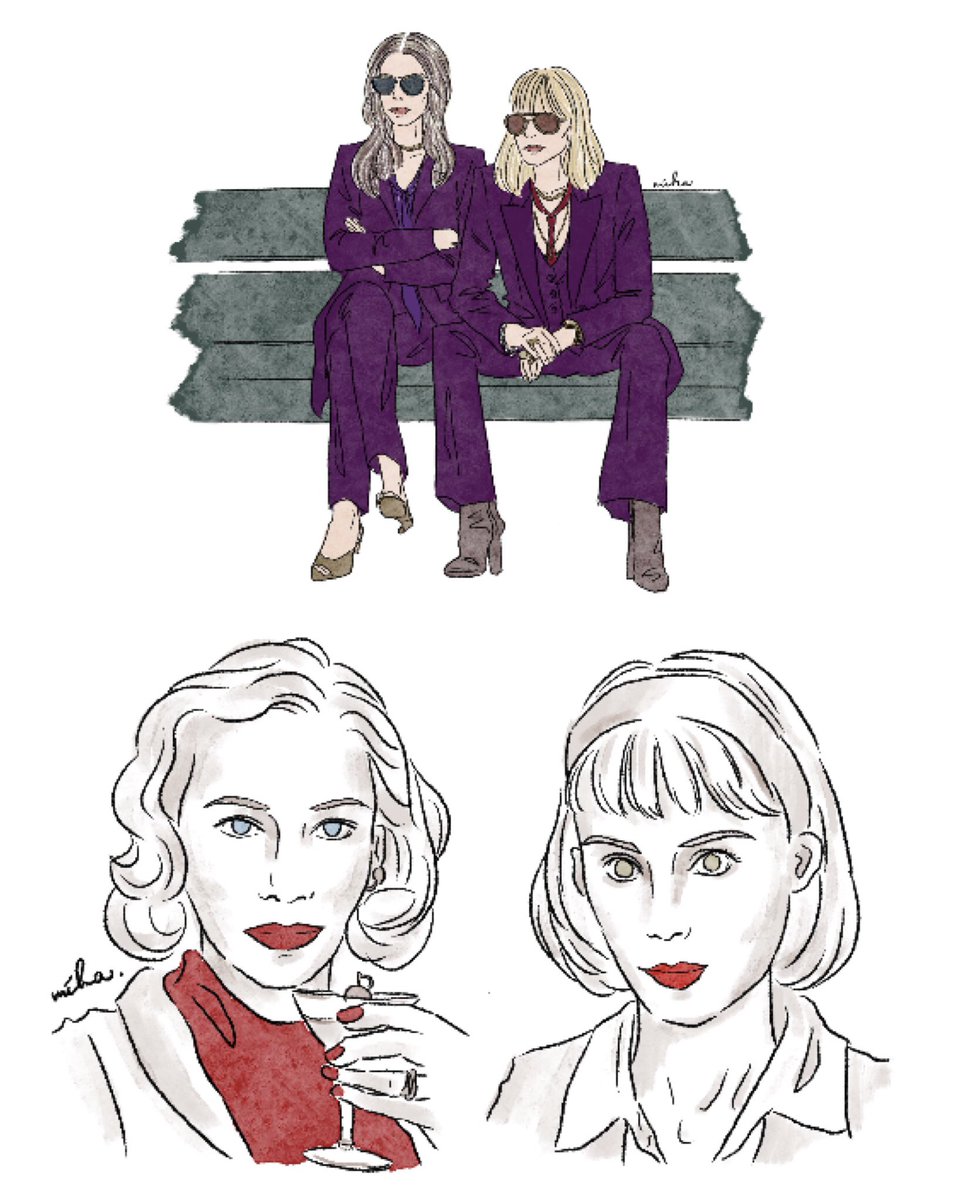 LSAarendelle's tweet photo. #2021Collection
#CateBlanchett
#NightmareAlley
#Oceans8
#CAROL https://t.co/bfQHHC3EfG
