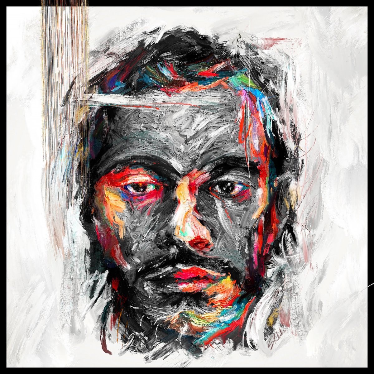 SketchaOfficial's tweet photo. My Genesis on 💎@SuperRare is now minted.

Title "The colourful dreams of the Nft Collector"
➡https://t.co/mybRyHv5es
Thanks every1 for the support shown.

#nft #nfts #nftdrop #superrare #nftart #portrait #artportrait https://t.co/INVerNlnAC