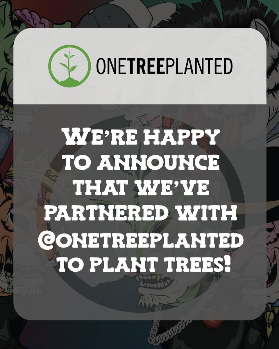 Today is an AMAZING day for the Wild Tigers NFT project. We are officially partnered with <a href="/onetreeplanted/">One Tree Planted</a> to plant one tree for every Wild Tiger NFT sold. We can’t wait to make the world a greener place 🌲🌴🌳🐅

#NFTs #NFT #NFTCommunity
