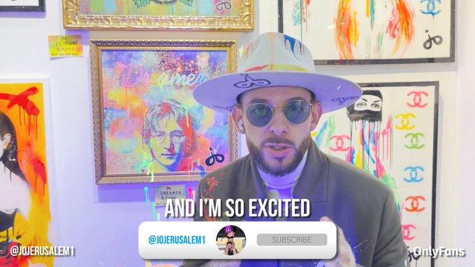 Get inked up as the infamous artist and tattooist @JerusalemJo has launched his OnlyFans! 👨🏻‍🎨💯 You get