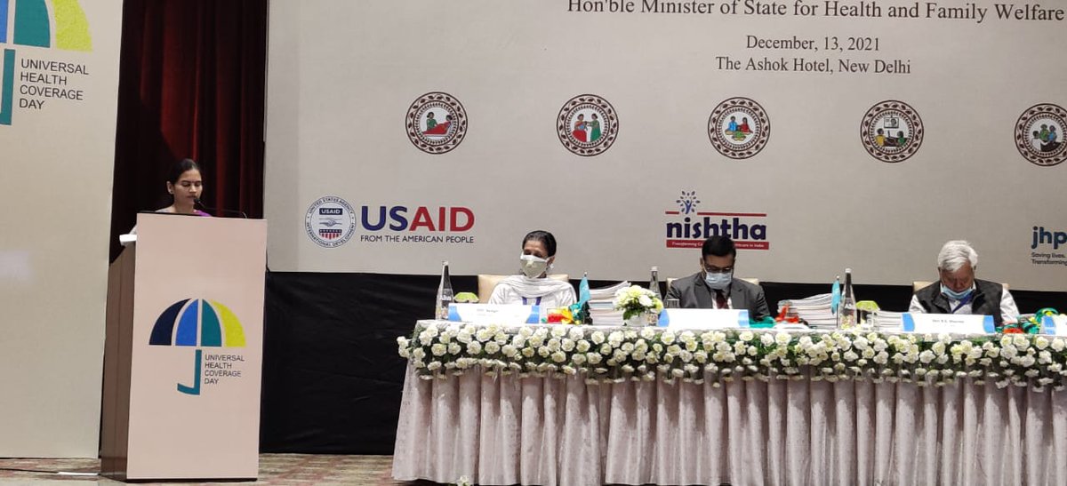 NISHTHA_CPHC's tweet photo. 2021: NISHTHA #throwback

NISHTHA supported @MoHFW_INDIA in organizing #UHCDay 2021 where the best performing primary healthcare teams were felicitated by Hon'ble MoS Bharati Pawar
@DrBharatippawar @iamvikassheel @vishalchauhan_1 @MoHFW_INDIA https://t.co/5BSs4EYBDF