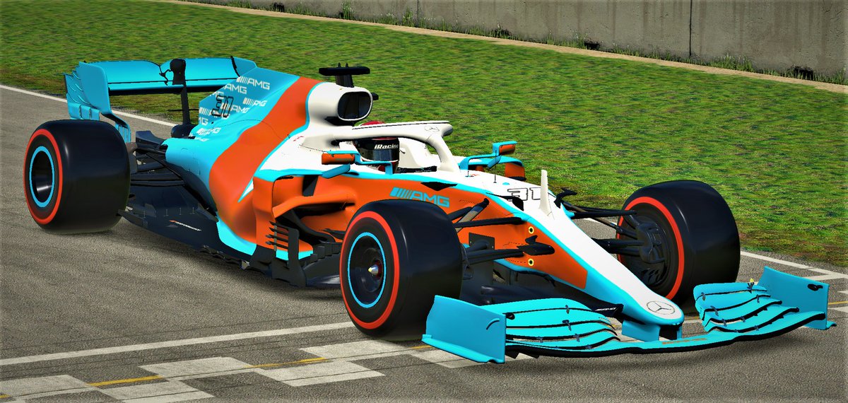 WeAreAggressive's tweet photo. @EliteRacing_  F1 Championship presented by @ShaneDDesigns Driver and team livery!
@Aggressive_soup -Gerald Campbell
@Tsherman99 -Thomas Sherman https://t.co/NkM0Qu76Bw