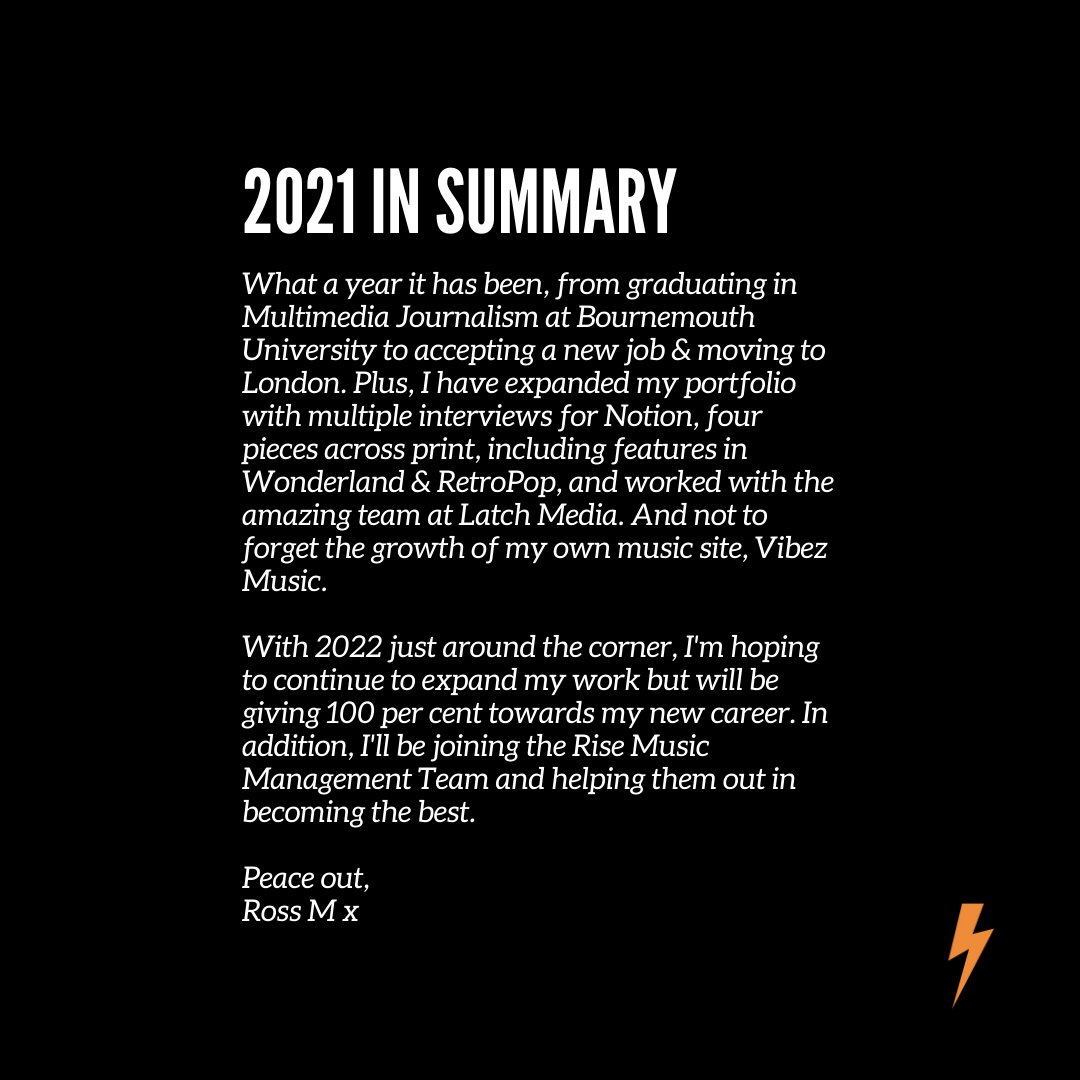 RossMondon's tweet photo. Though 2021 has had its ups and downs, I am grateful for this year, and whilst things will be slower over the next few months as I take on a new job, 2022 can't come any sooner. 

https://t.co/HVf8RqndaF https://t.co/P7EnLHkER9