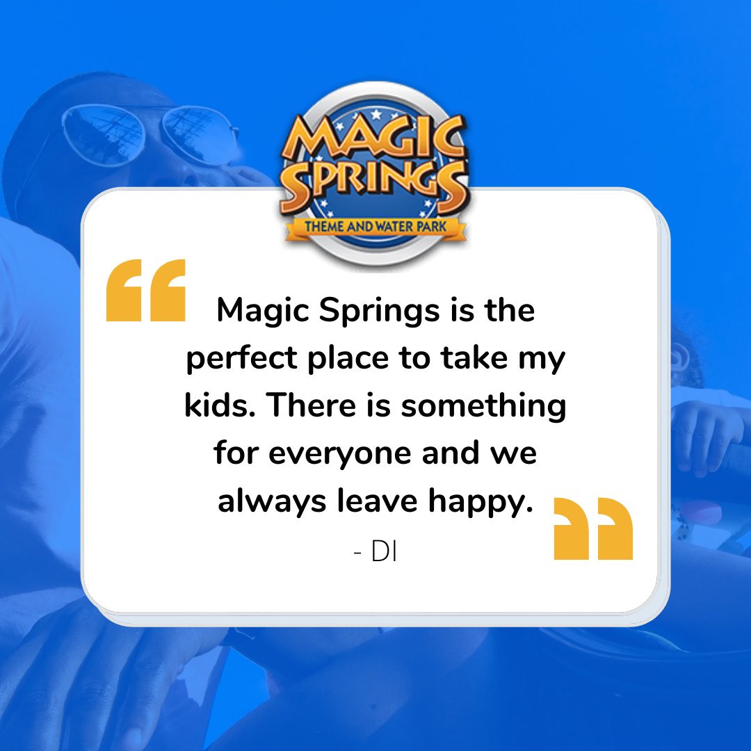 Magic Springs has something for everyone! 🌊🎢 What's your favorite part about visiting Magic Springs? 👇 Let us know in the comments!