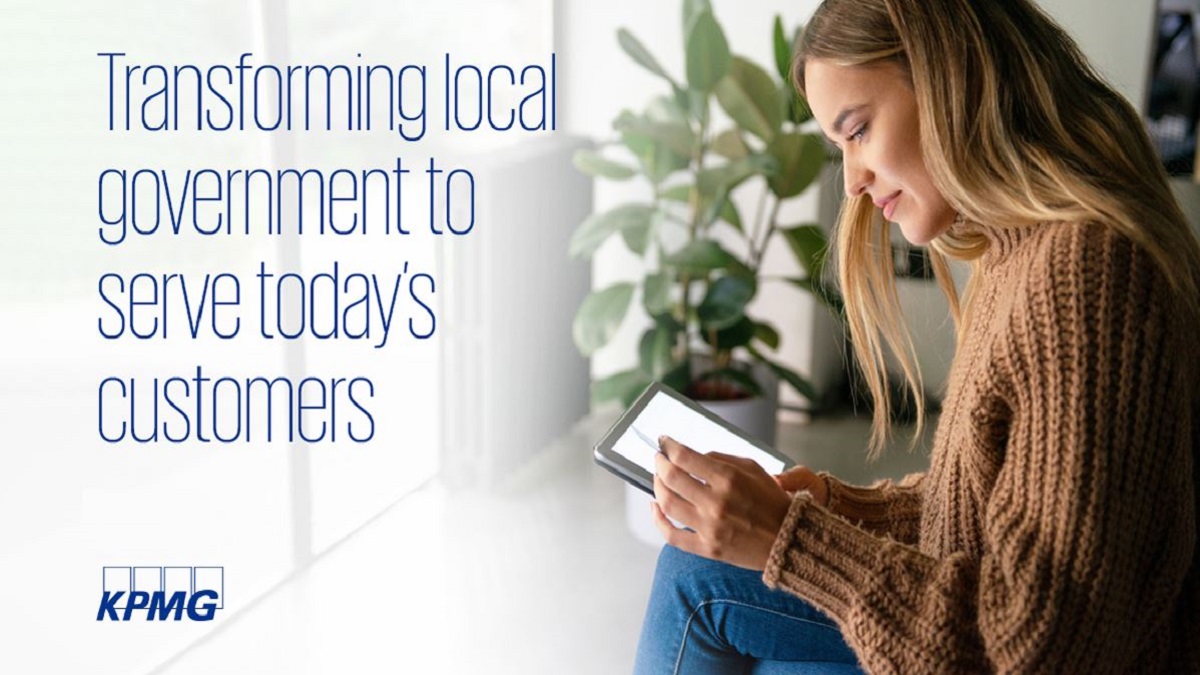 kpmguk's tweet photo. The future of local government – digitally enabled, data-driven, agile and customer centric – is upon us. Unpack the emerging trends: https://t.co/qnv2hgrA3N
#connectedgov https://t.co/A6Nm8FNhy1