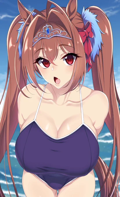 真面目に描いたウマ娘は
ダイワスカーレットだった 