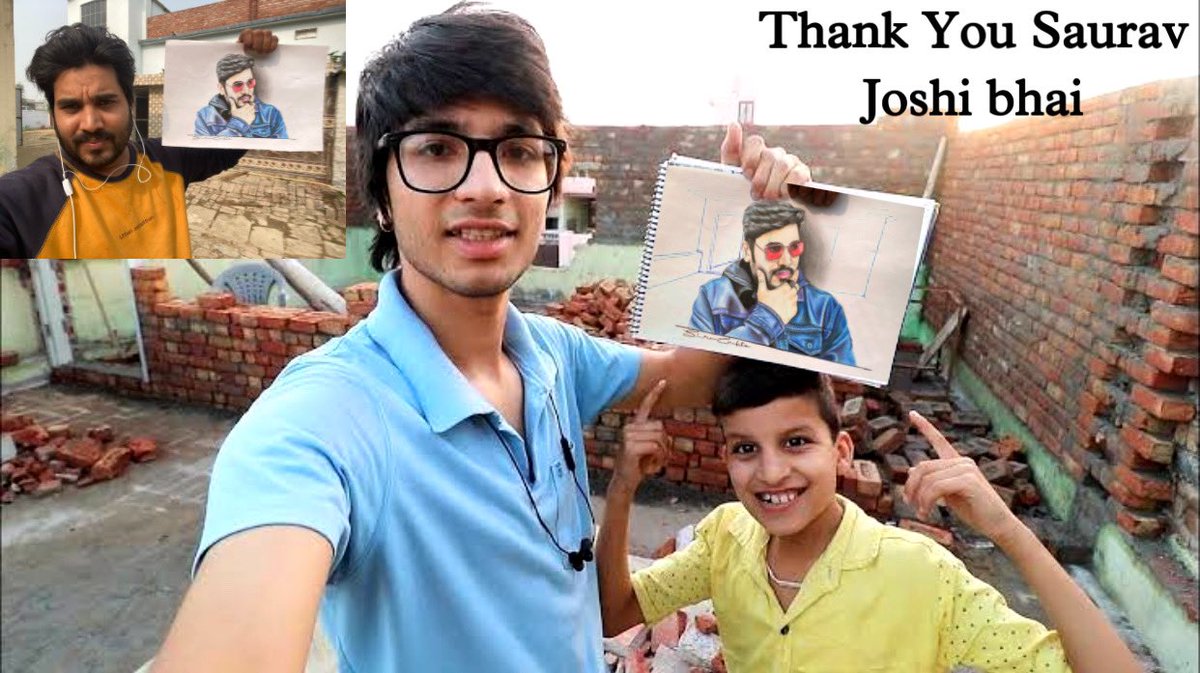 bandekavlogs's tweet image. Thanks Saurav joshi Vlogs bhai ! youtu.be/ugeDKrNXqwU via @YouTube
Apki video dekh kar bna hai ye sketch artist to ek baar video ko zaroor dekhna saurav Bhai #sauravjoshivlogs