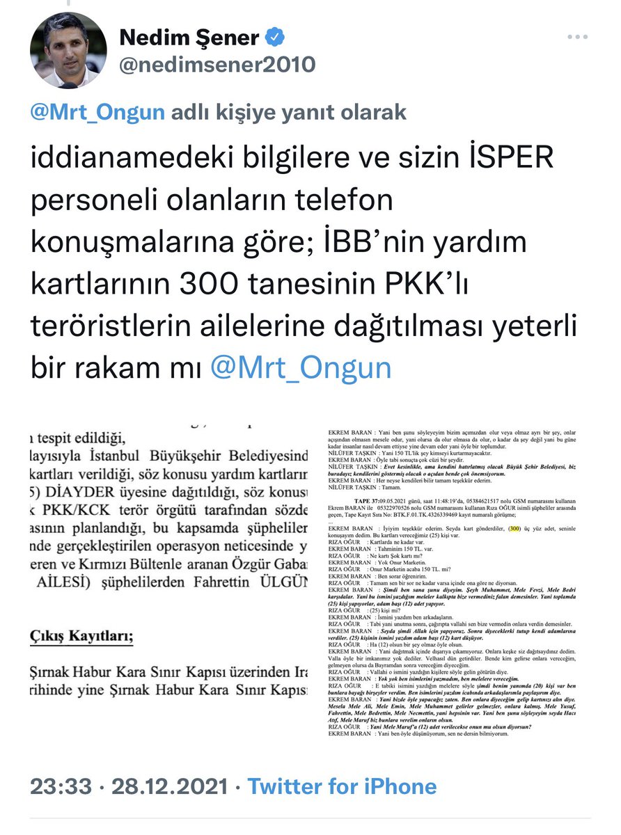 nedimsener2010's tweet photo. Dün akşam ispat istiyordun, verdim. Sorular sordum cevap yok. Eh alırım artık istifanı Murat:)))  @Mrt_Ongun https://t.co/dcInsLrvKG