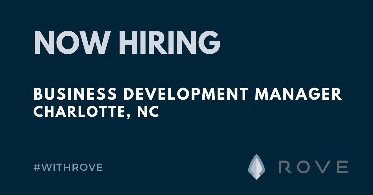 Ready to start the New Year with a new opportunity? 
ROVE is actively hiring for a Business Development Manager to join our sales team. 

📌 To apply:
Find the position details here and apply: linkedin.com/jobs/view/2850…

#nowhiring  #Jobs #withrove