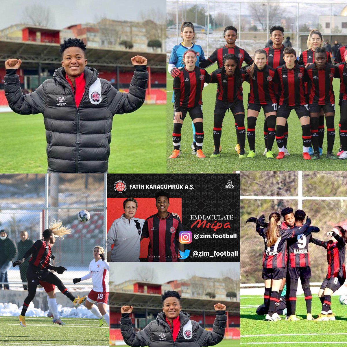 zim_football's tweet photo. 🇿🇼⭐️
Emmaculate Msipa since signing for Fatih Karagümrük SK:

🏟 Games: 3
⚽️ Goals: 3
🅰️ Assists:2

Settling in nicely at Fatih Karagümrük SK 🇹🇷.

#zimbabwe #karagumruk #msipa #emmaculate #turkey #zimfootball https://t.co/dfqbyymvO6