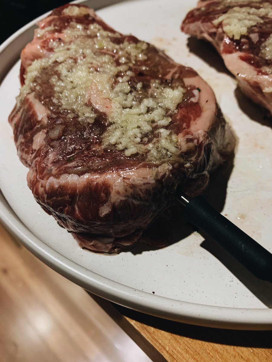 danielkemeys's tweet photo. An incredibly short story. The best steak I’ve had at home, ever. First cook on Hana’s new grill. Sooooo gooooooood. https://t.co/SETExThb2X