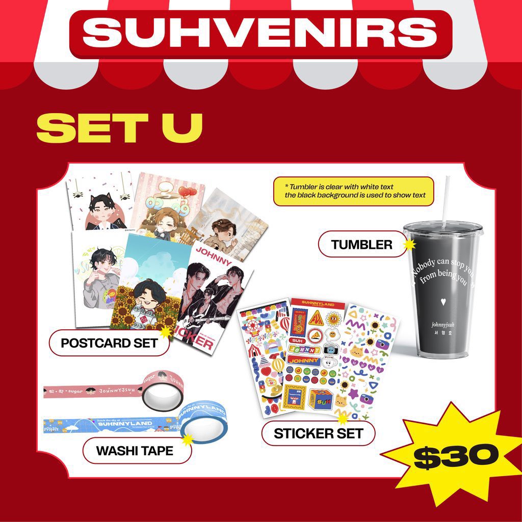 BeSoft_DontHate's tweet photo. SUHVENIRS by @THESUHPROJECT [ USA GO ]

✨ DEADLINE EXTENDED: JAN 18
✨ $8 - $40
✨ funds #JOHNNY birthday advertisements! 
✨ DM me with any questions, thank you for joining!
✨ updates under #BeSoftUpdates

form: https://t.co/XWPogTwX3Y https://t.co/XlhdkASaoZ