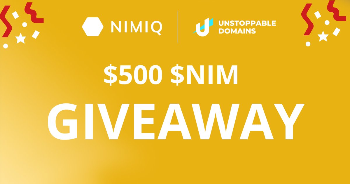 unstoppableweb's tweet image. Let’s celebrate @Nimiq's pledge to support Web3 by integrating all 10 Unstoppable NFT TLDs to their platform!

Nimiq users can now effortlessly send &amp;amp; receive crypto around the world!

To commemorate 🤝 we’re giving away $500 of $NIM.

Keep reading 👇 for your chance to win!