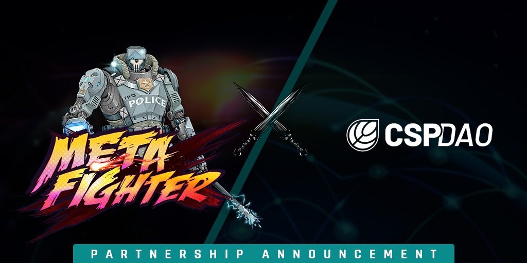 MetaFighter_NFT's tweet photo. 📢MetaFighter Partners with CSP DAO 🤝

By combining the best elements of #DeFi  with fundraising, @csp_dao  offers a unique blockchain system designed to address fair investment rights.  

#PlayToEarn #P2E $FIGHT #games #NFT  #FightToEarn #crypto #BlockchainGaming https://t.co/iUaFNII94K