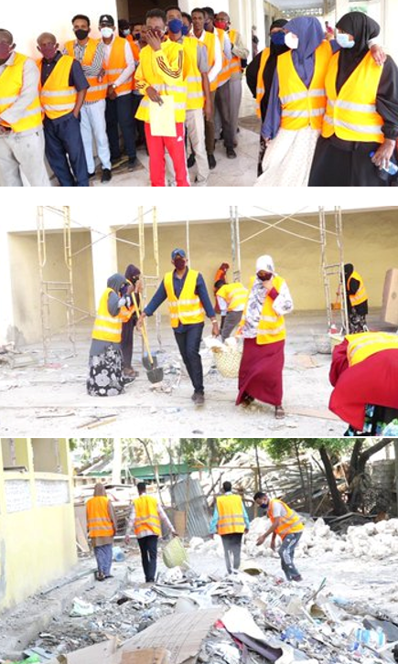 dhalinyaro Soomaaliyeed oo iskaa wax u qabso ah oo nadiifinaya magaalada Muqdisho. Taasina waxay ku dhiirigelisay ummadda inay hore u socoto.
#Somalia #Isabaabul #Dhalinyaro
<a href="/Gobanimodoon/">Abdirashid Muse 🇸🇴✌️</a> <a href="/gabowduale/">Kassim Gabowduale</a>
