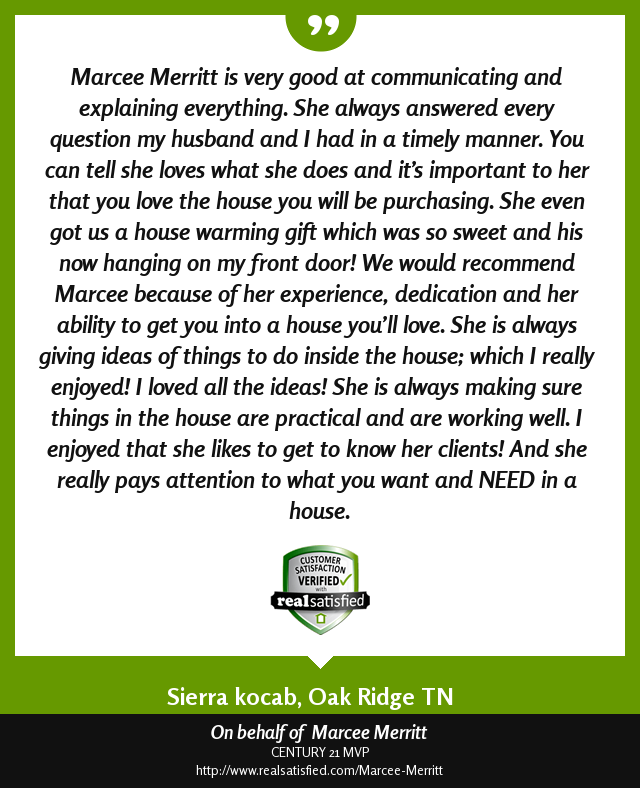 marceeC21's tweet photo. This client testimonial simply made my day. https://t.co/9GE8RgMl45 via @realsatisfied https://t.co/wUPSN3sRkE