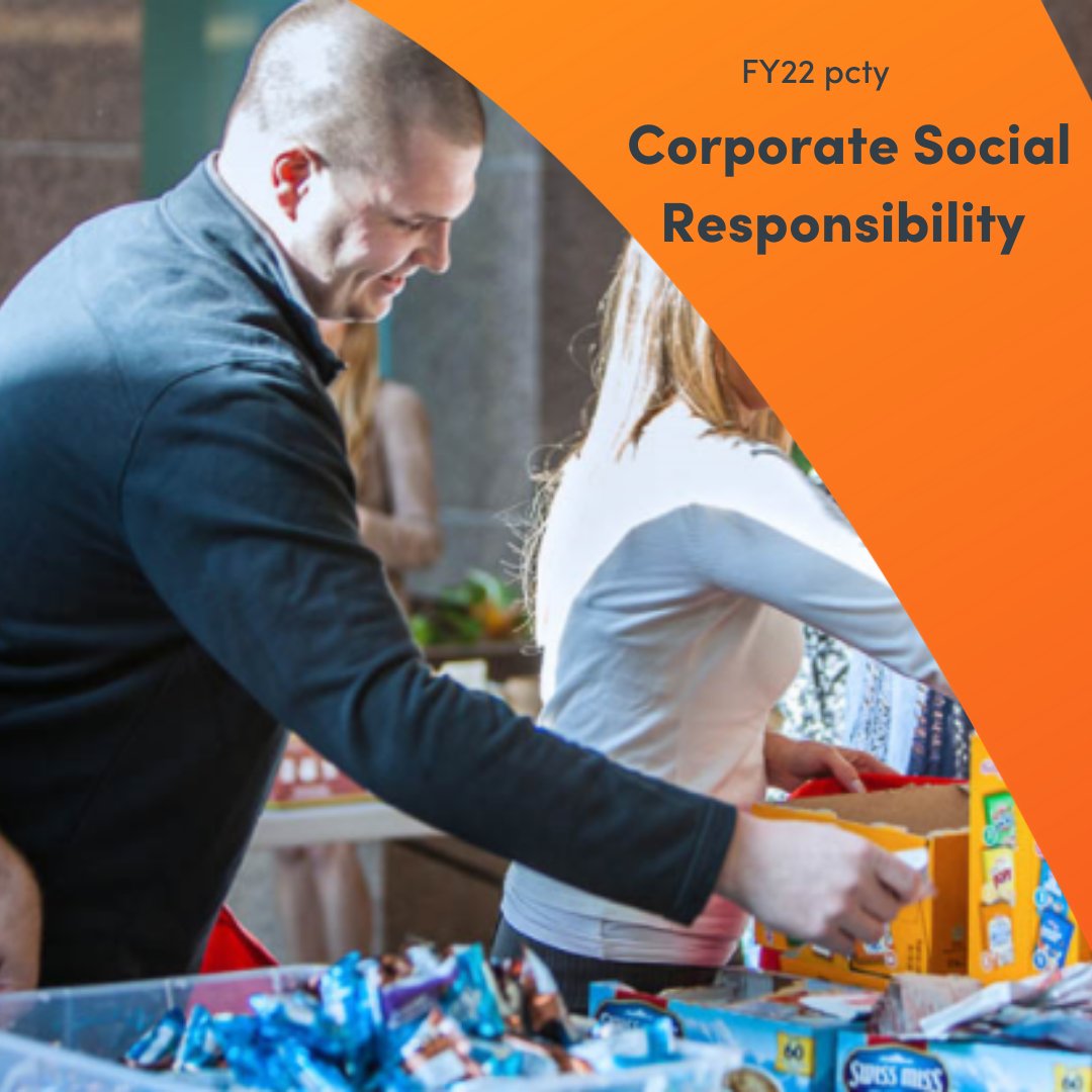 PCTYCareers's tweet photo. Wondering what Corporate Social Responsibility looks like at PCTY? The official FY22 report is live! Head over to our website or the #linkinbio for all of the exciting things we're doing #InsidePaylocity
#CompanyCulture #ForwardTogether https://t.co/sLayxbDgz3