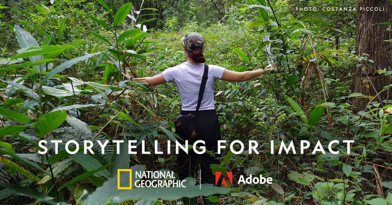 InsideNatGeo's tweet photo. Learn how to use compelling photography, video, graphics and audio to tell stories that make a difference in the world. Enroll in our free, self-paced online courses designed for ages 16-25. #GenGeo