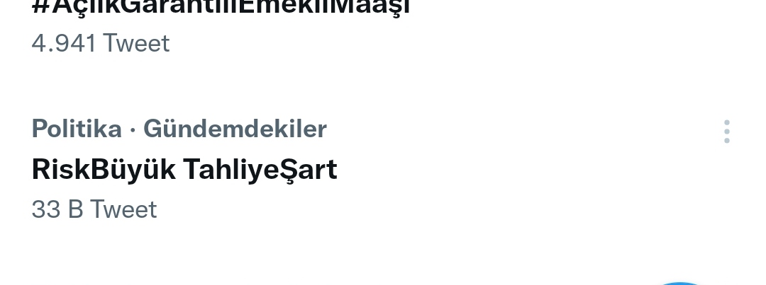 Arkadaşlar ben Türkiye
Bende popüler gündemdeyiz
Hedef 100.000 twit bırakmak
Yok tam gaz devam
Detaylı yazalım lütfen

RiskBüyük TahliyeŞart

Tabutla gelmesini istemiyorsak
Sesimizi gür çıkaracağız!