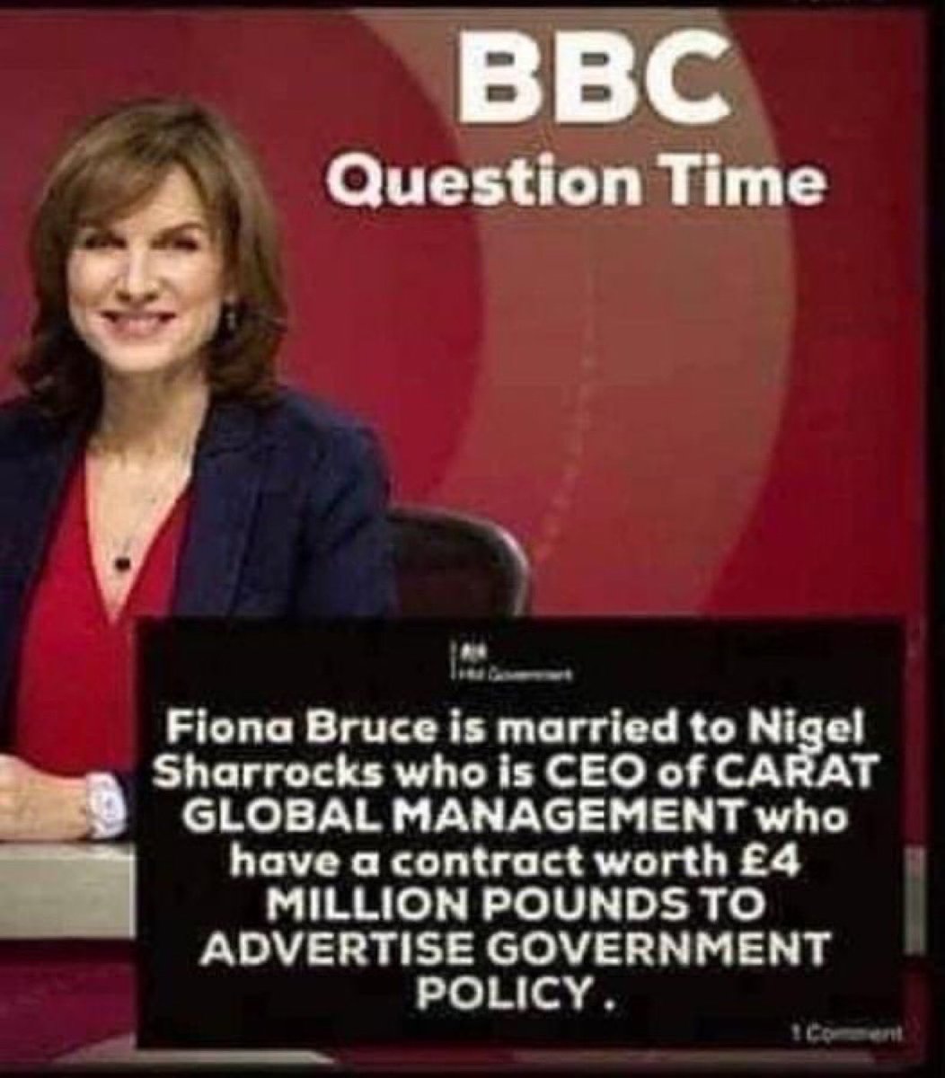 SonjaConscious's tweet image. #EstablishmentMSM #CorruptMSM #CorruptBBC #NoDemocracyWithoutFreeMedia #NoDemocracyWithoutFacts