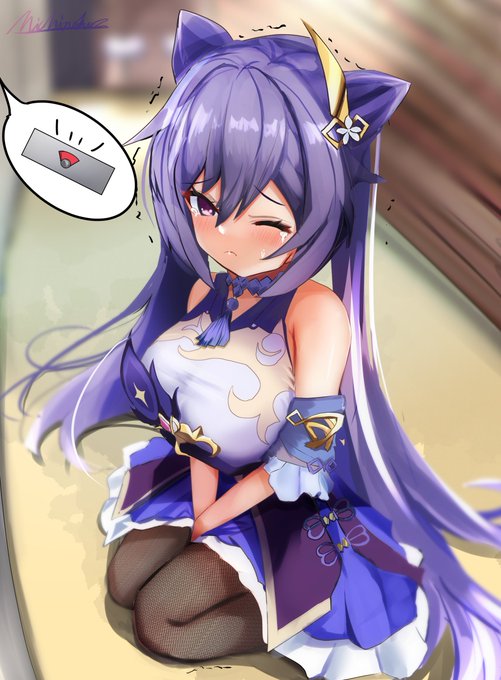 skebリクより、トイレの前で我慢出来なくなっちゃった原○の○晴ちゃん 