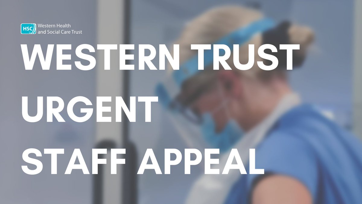 URGENT APPEAL for staff tonight and over the next number of days

We are looking in particular for Nurses (all bands) and Nursing and Care Assistants, Support Services staff

Contact your Ward/Depts regarding any availability. Bank Staff should contact the banking office directly
