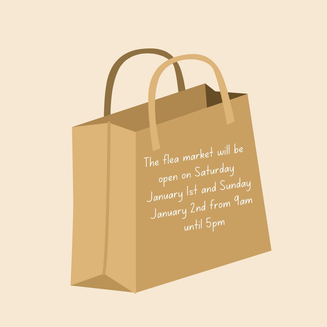 PatapscoMarket's tweet photo. The flea market will be open on Saturday January 1st and Sunday January 2nd from 9am until 5pm https://t.co/zdUY4R0Xd7