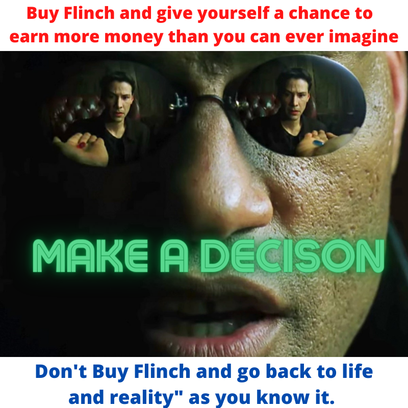 FlinchToken's tweet photo. RED OR BLUE  #Matrix #crypto $FLN #Flinchtoken https://t.co/V7irlT3UlH