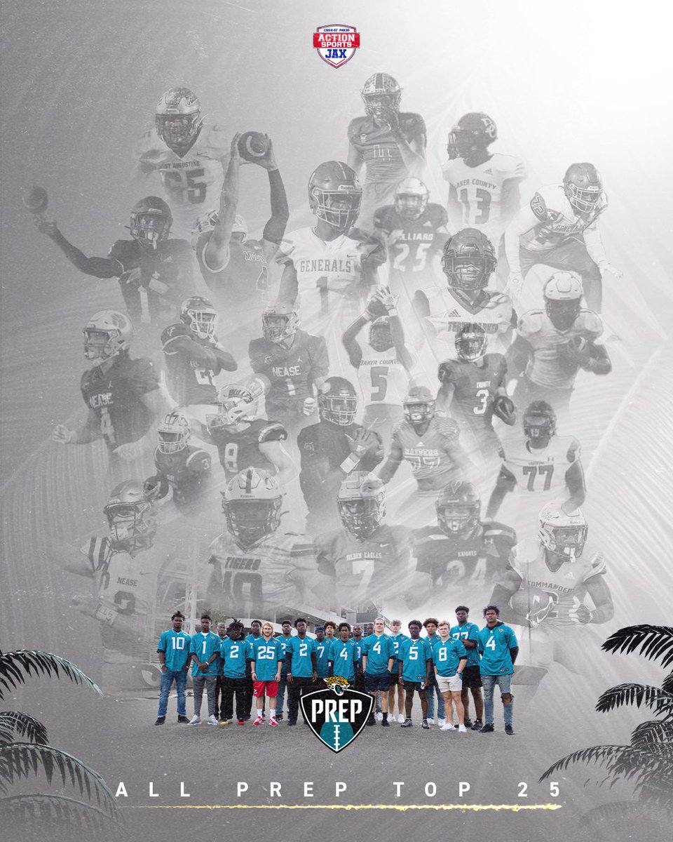 Adriel Rocha (@adriel_rocha) on Twitter photo ALL PREP TOP 25. ā
This very first group will be hard to top. Looking forward to seeing who makes the list in 2022.
<a href="/Jaguars/">Jacksonville Jaguars</a> | <a href="/ActionSportsJax/">BrentDanStuartMarcelAlivia</a> ALL PREP TOP 25. ā
This very first group will be hard to top. Looking forward to seeing who makes the list in 2022.
<a href="/Jaguars/">Jacksonville Jaguars</a> | <a href="/ActionSportsJax/">BrentDanStuartMarcelAlivia</a>