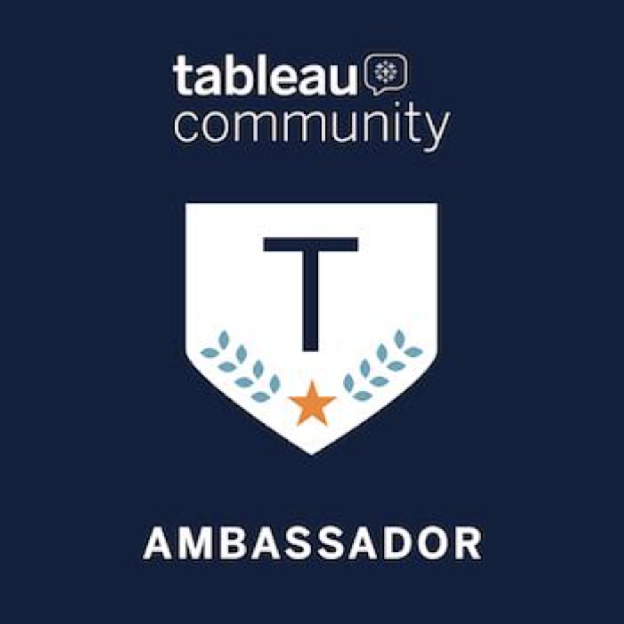 tableau's tweet photo. 💙 seeing our feed filled with new credentials for Tableau Ambassadors past and present! Thank you for all you do for the #DataFam. https://t.co/IM70zv0Y6z