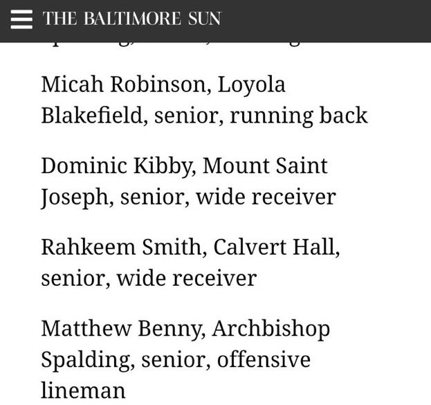 Micah4Robinson's tweet photo. Blessed to make All Metro @TouchdownDons https://t.co/fkv23AClSa