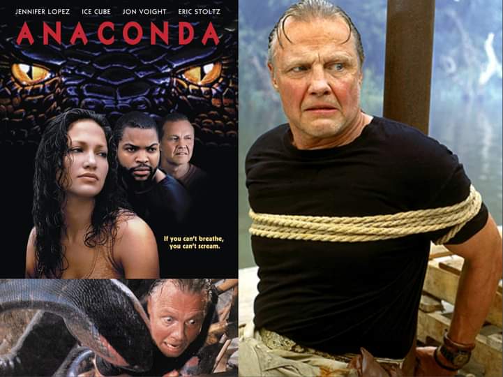 Jon Voight in Anaconda 1997. Happy 83rd birthday Jon Voight. 