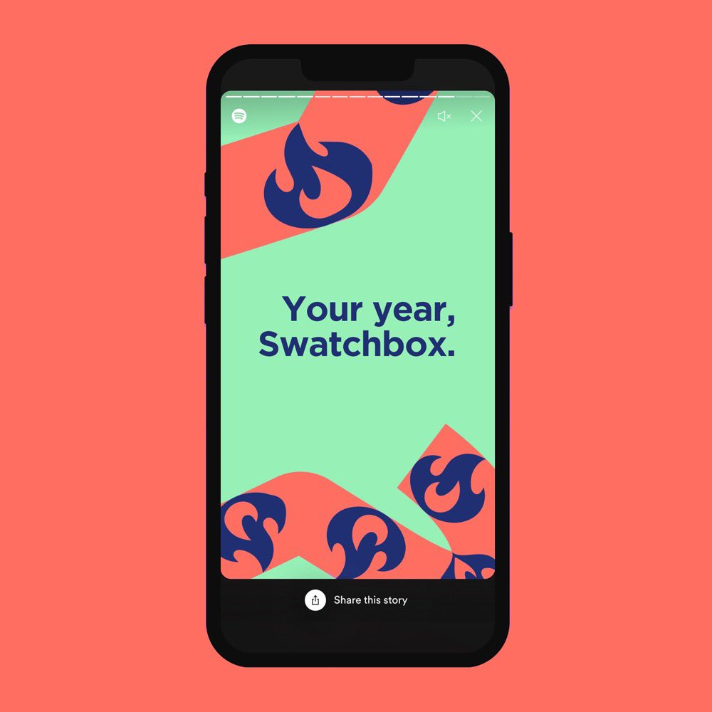 SwatchboxHQ's tweet photo. We won’t lie to you: our fulfillment team knows good music 🎵🎧 Our Warehouse Workflow playlist helped the Swatchbox team crush it 2021. Look it up and give it a listen! 

#spotifywrapped #spotify #music #workflow #warehouse #samplesmarter https://t.co/38PSCo5TH1