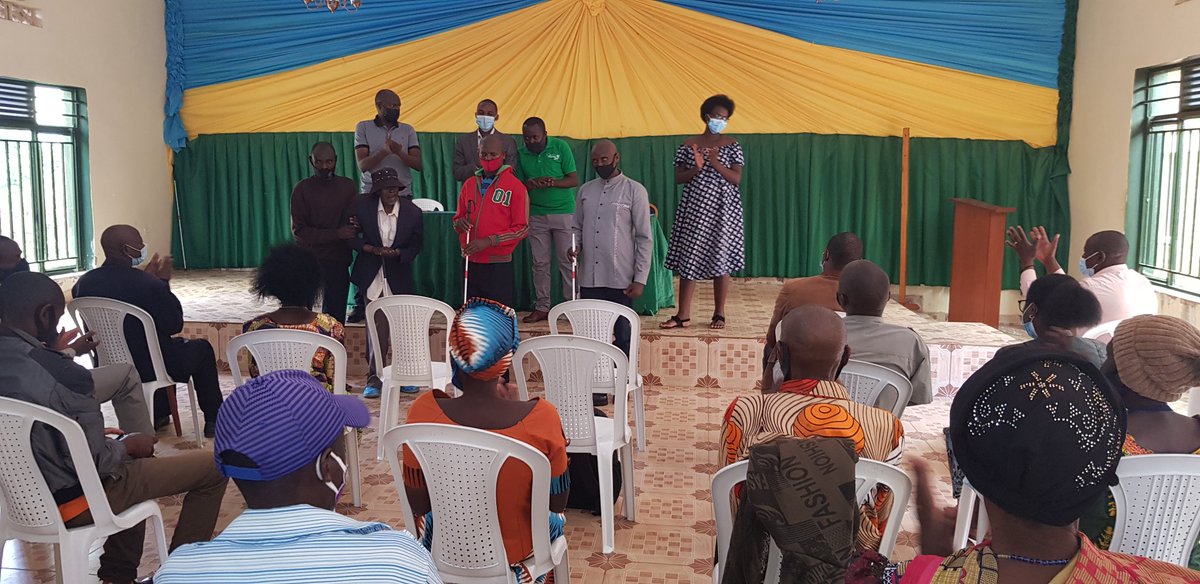 Today, <a href="/SowingHandRW/">Sowing Hand Rwanda</a>  delivered 14 White Cane to <a href="/Gasabo_District/">Gasabo District</a>  added to 6 given to blind people in Nduba Sector on IDPD . 80 W.Cane  were collected during the White cane campaign 2021