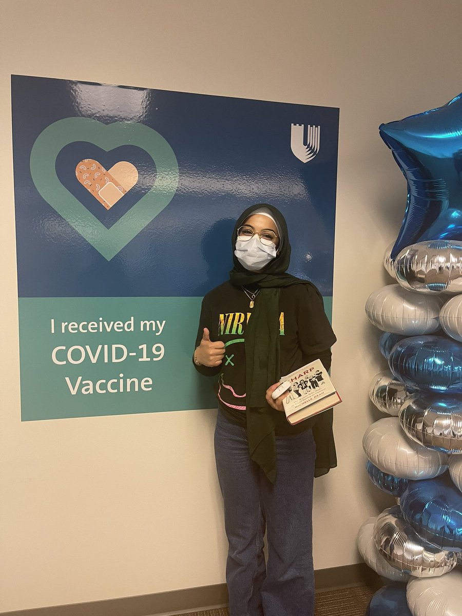 drqattan's tweet photo. My daughter Rinal got her booster shot today! Get your kids vaccinatedโ together we can beat this. #onemoreway https://t.co/goV0HacMYn