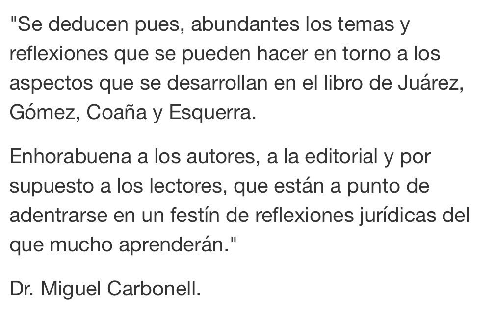 SergioEsquerra's tweet image. Vamos a cerrar el año con una última rifa, libro: “Defensa fiscal &amp;amp; penal fiscal. Cuatro visiones”.

Requisitos:

1. Seguirme.
2. Rt.
3. Un comentario en este tuit, lo que sea, es solo para que no se nos vaya a pasar ningún participante.

En 10 días anuncio la fecha de la rifa.